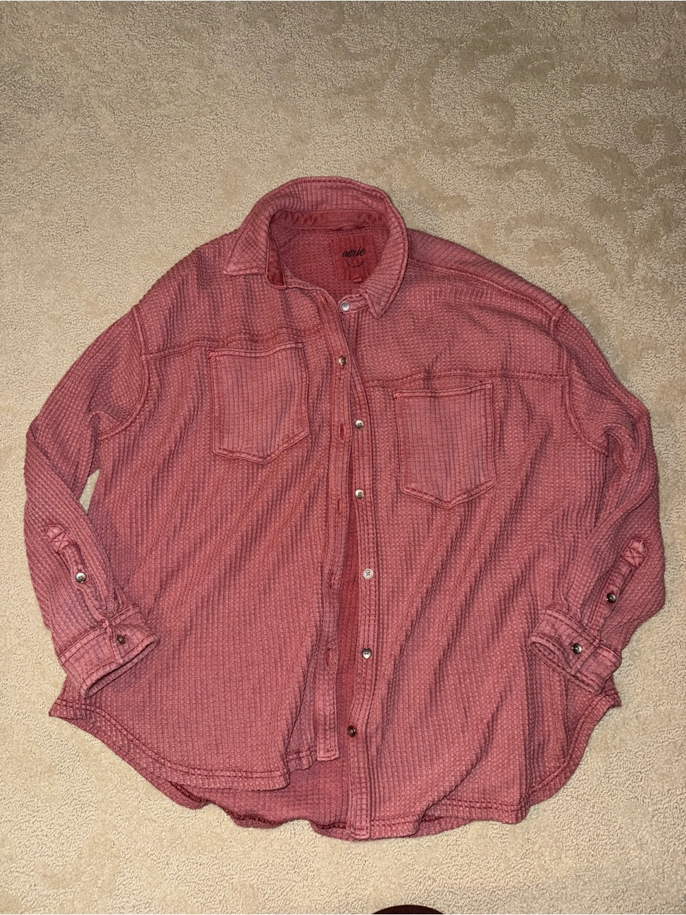 Aerie Anytime Fave Waffle Shirt